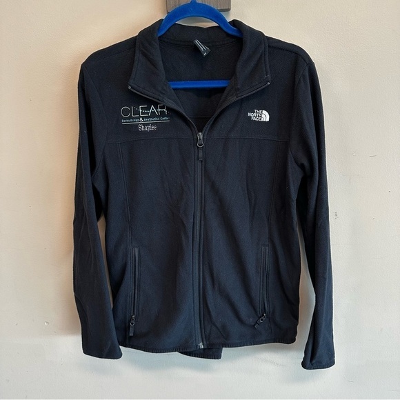 The North Face Black lightweight Zippered Jacket women’s size Medium - Picture 1 of 5